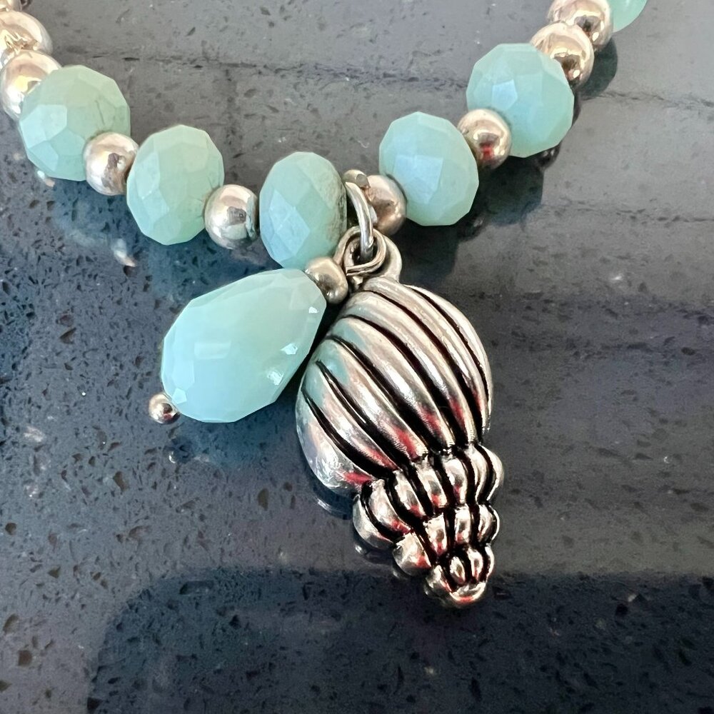 FINAL!  Beachy 4-Piece Set of Blue Bangles/Bracelets